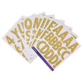 thumbnail image 3 of Sticko XL Alphabet Stickers Gold Glitter Futura Regular XL, 3 of 3