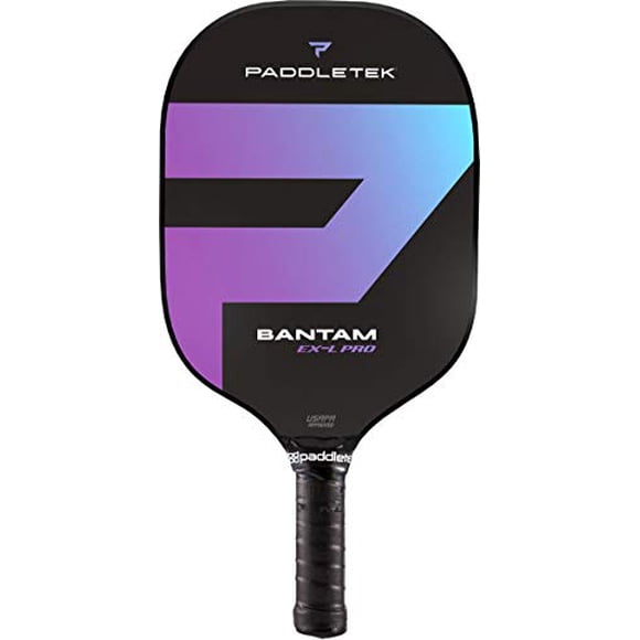 Paddletek Bantam EX-L Pro Pickleball Paddle | Standard Grip | Purple