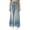 Z-02Light Blue, variant on Otqutp Teen Girls Flare Denim Pants Baggy Wide Leg Elastic Waist Jeans Kids Cute Trendy Casual Denim Bell Bottom School Jean Bootcut