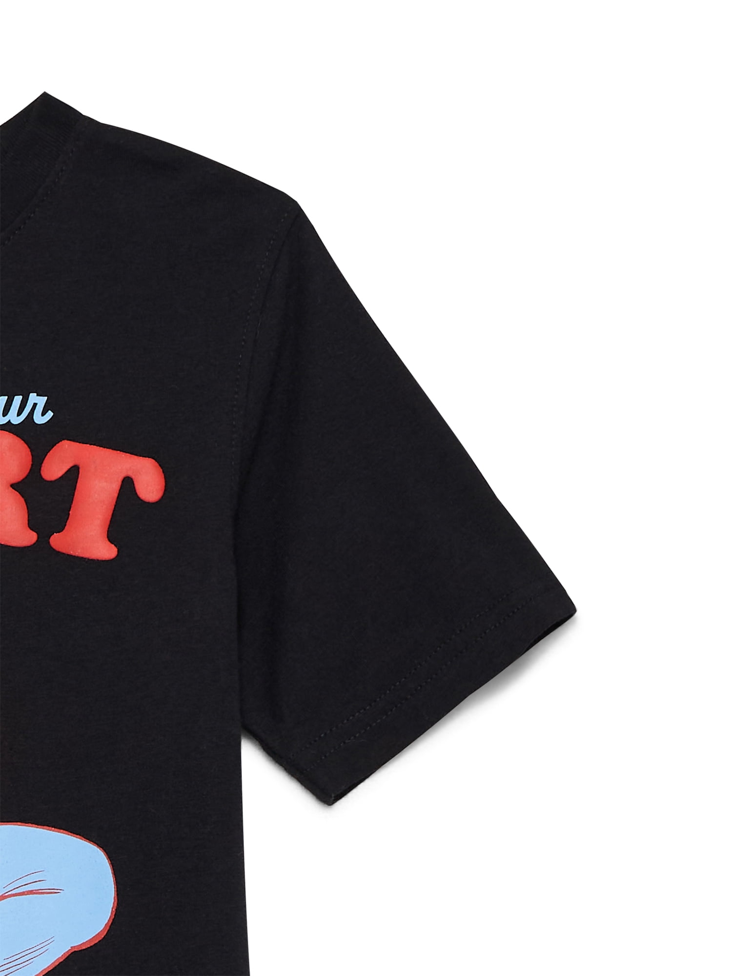 Marvel Spiderman Little Boys and Big Boys Valentine's Day Graphic Tee with Short Sleeves, Sizes 4-18