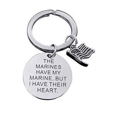 American Souvenirs: Official Licensed USMC Key Chain Fob with United ...