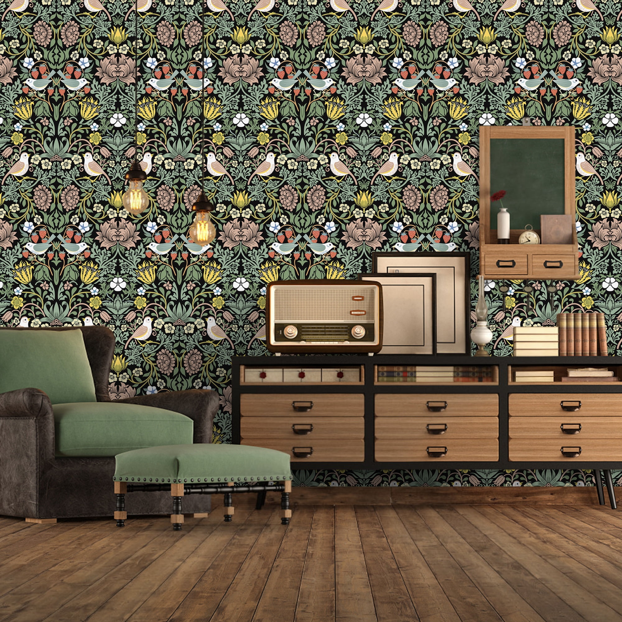 Abyssaly Vintage Classics Wallpaper 17.7" x 118" Peel and Stick Wallpaper Removable Embossed Self Adhesive Wallpapaer Vinyl Wall Paper for Wall Decor Home Renovation Covering Old Furniture
