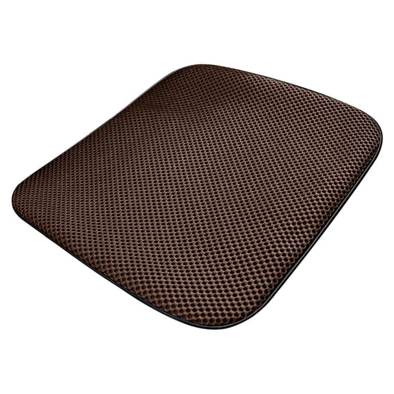 Ventilation Seat Cushion for Long Sitting, Soft & Breathable Seat Cushion, for Chair, Car, Office, Home, Wheelchair, Brown