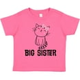 thumbnail image 3 of Inktastic Big Sister Girl Cat Girls Toddler T-Shirt, 3 of 5