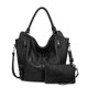 thumbnail image 1 of Bolso de mano Realer de piel sintética con hombros a la moda, estilo hobo, tamaño grande, 1 of 9
