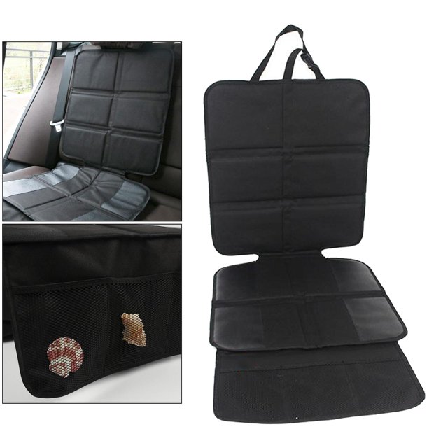Alfombrilla Protector Asiento de Automóvil con Bolsillos Organizadores para La Mayoría Asientos de Automóvil para Camiones SUV Hugo protector de asiento de coche