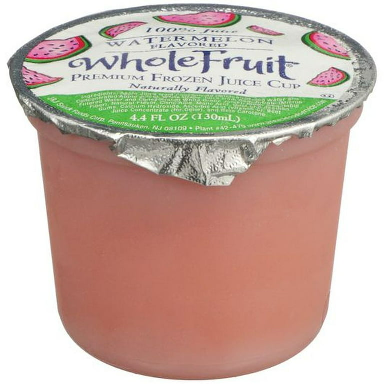 Whole Fruit Watermelon Premium Juice Cup, 4 Ounce - 96 per case