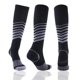 thumbnail image 1 of Calcetines de compresión para hombre y mujer, medias deportivas para fútbol, antifatiga, alivio del dolor, 20-30 Mmhg, color negro en unisex, 1 of 2