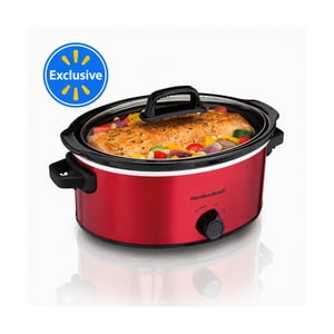 Hamilton Beach 6-Quart Slow Cooker with Stoneware Crock