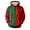 Red a1, variant on LWITHSZG Christmas Hoodies for Men Trendy Red and Green Hooded Sweatshirt Festival Outfits Fall Winter Warm Long Sleeve Going Out Tops with Pocket Size S