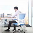 thumbnail image 7 of BestOffice Ergonomic Office Chair, Lumbar Support, Swivel Rolling for Women(Blue), 7 of 7