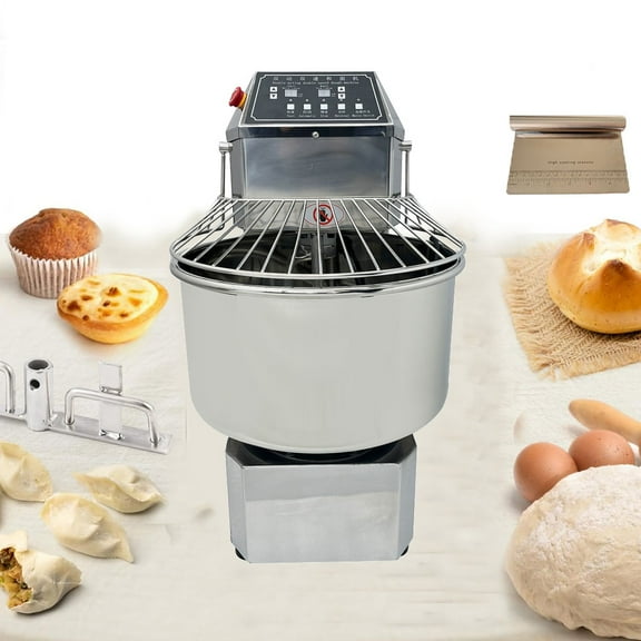 50L Commercial Double Action Double Speed Dough Mixer Spiral Stand Dough Mixer Food Grade Mixer