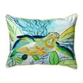 thumbnail image 2 of Betsy Drake HJ1118 16 x 20 in. Smiling Sea Turtle Large Indoor & Outdoor Pillow, 2 of 2