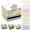 A, variant on Glitter Sticky Note Roll, Transparent Pull-Out Pad with Cute Fruit | Sparkly Pop-Up Self-Adhesive Memo 2.5x1.7inch Sticky Note Pad Waterproof Self-Stick Notepad Stickies 105 Sheets
