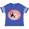 thumbnail image 3 of Inktastic French Bulldog Dog Girls Toddler T-Shirt, 3 of 5