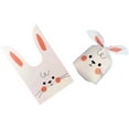 thumbnail image 4 of Bags for Candy,Cute Ears Rabbits Bag for Biscuits Candy Snack Package, 50 Piece Party Favor Bag, 4 of 8