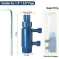 thumbnail image 2 of Broken Pipe Thread Extractor Tool, Broken Valve Thread Extractor, Easy Out Bolt Extractor Kit for 1/4"/ 3/8" Damaged Faucet Water Pipe, Broken Faucet Removal Tool (A+B), 2 of 7