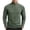 Army Green, variant on Men's Quarter Zip Long Sleeve Pullover Raglan Sleeve Soft Stretch Quick Dry Mock Neck Casual Golf Base Layer Top for Daily Outdoor Travel
