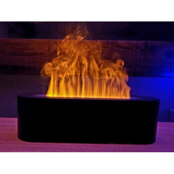 Multi-Color Humidifier for Aromatherapy - Long "Fire-Like" Essential Oil Diffuser