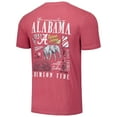 thumbnail image 3 of Unisex Crimson Alabama Crimson Tide Hyper Local Campus Poster T-Shirt, 3 of 3