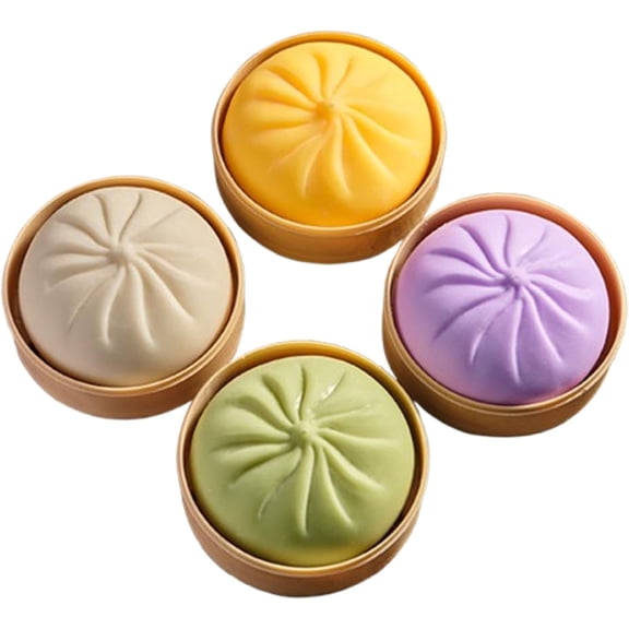 The Viral Mystery Dumpling, Squishy Dumpling, Mystery Dumpling Squishy, Soft Squeeze Decompression Dough,Brings You Joy and Surprises