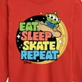 thumbnail image 3 of Disney - Toy Story - Eat Sleep Skate Repete - Toddler & Youth Long Sleeve Graphic T-Shirt, 3 of 5
