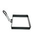 thumbnail image 2 of Stainless Steel Omelet Ring Non-Stick Breakfast Cooking Tool | Foldable Heat Resistant Handle | Multifunctional Frying, Biscuit, Muffin, Potato Baker | Easy Clean | 1 Pack, 2 of 7