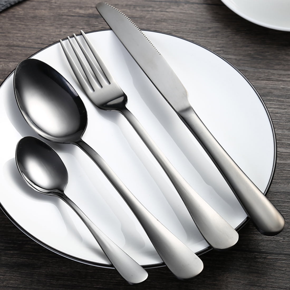 4pcs Highend Stainless Steel Cutlery Sets Western Food Knife Fork
