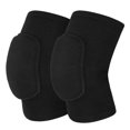thumbnail image 1 of Rodilleras, Rodilleras suaves y transpirables para hombres, mujeres, niños, rodilleras protectoras, rodilleras para voleibol, fútbol, ​​danza, yoga, tenis, correr, ciclismo, negro completo(M) Rojo Verde, 1 of 5