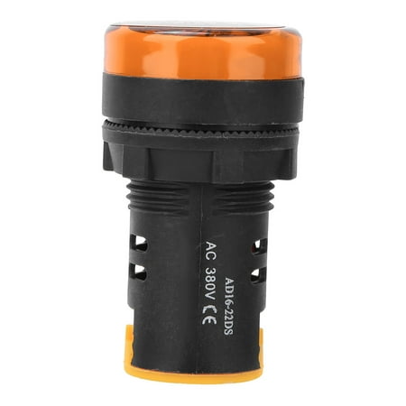 

Led Power Indicator Light Signal Light 10Pcs BERM LED Power Indicator Light PC Flame Retardant Shell 22mm Diameter 380V AD16-22D/S