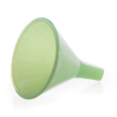 Mosser Glass 4oz Ribbed Funnel | Jadeite