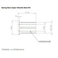 thumbnail image 5 of SuperPro SPF3803K Rear Rearward Leaf Spring Bushing Compatible with Ford 19-26 Ranger, Ford 19-26 Ranger, Ford 19-26 Ranger, 5 of 5