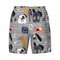 thumbnail image 5 of Rocae Dog for Men's Swim Trunks Quick Dry With Two Side Pockets and One Lined Patch Pocket3X-Large, 5 of 9