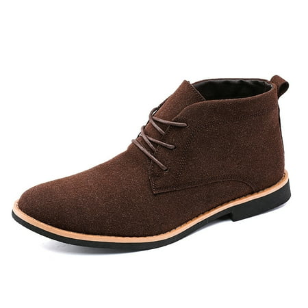 

Men‘s Chukka Boots With Lace Up For Casual Walking