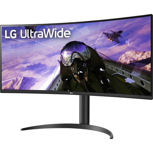 LG 34BP65C-B 34" UW-QHD 160Hz 1ms Curved Desktop Monitor Black