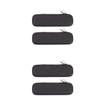 Hemoton 4 pcs EVA Electric Toothbrush Travel Case with Mesh Pocket Hard Shell Toothbrush Holder Toothbrush Toothpaste Storage Container for Travel