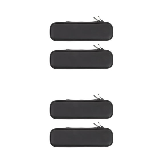 Hemoton 4 pcs EVA Electric Toothbrush Travel Case with Mesh Pocket Hard Shell Toothbrush Holder Toothbrush Toothpaste Storage Container for Travel