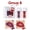 B, variant on Julystar Hydrating Raspberry Scent Lip Glaze Set, Smooth Silky Non-Sticky Lip Gloss, Portable Mini Cube Tube Lip Tint Gift Set