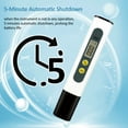 thumbnail image 2 of Quality analyzer,Water Quality Water Tester Tool Portable Water Impurity Water Impurity Quick Water Pen Quality Tester Cousopo Twirltide Meter Water Tester Meter, 2 of 7
