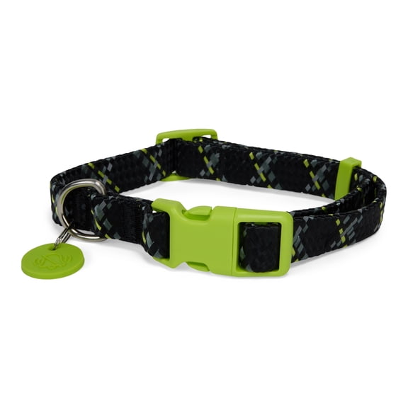 YOULY Adventure Reflective Dog Collar Black X-Large