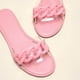 thumbnail image 4 of Sandalias Mujer Zapatillas planas Transparente Cómodo Playa Zapatos romanos Flip Flop Wmkox8yii  hj789, 4 of 5