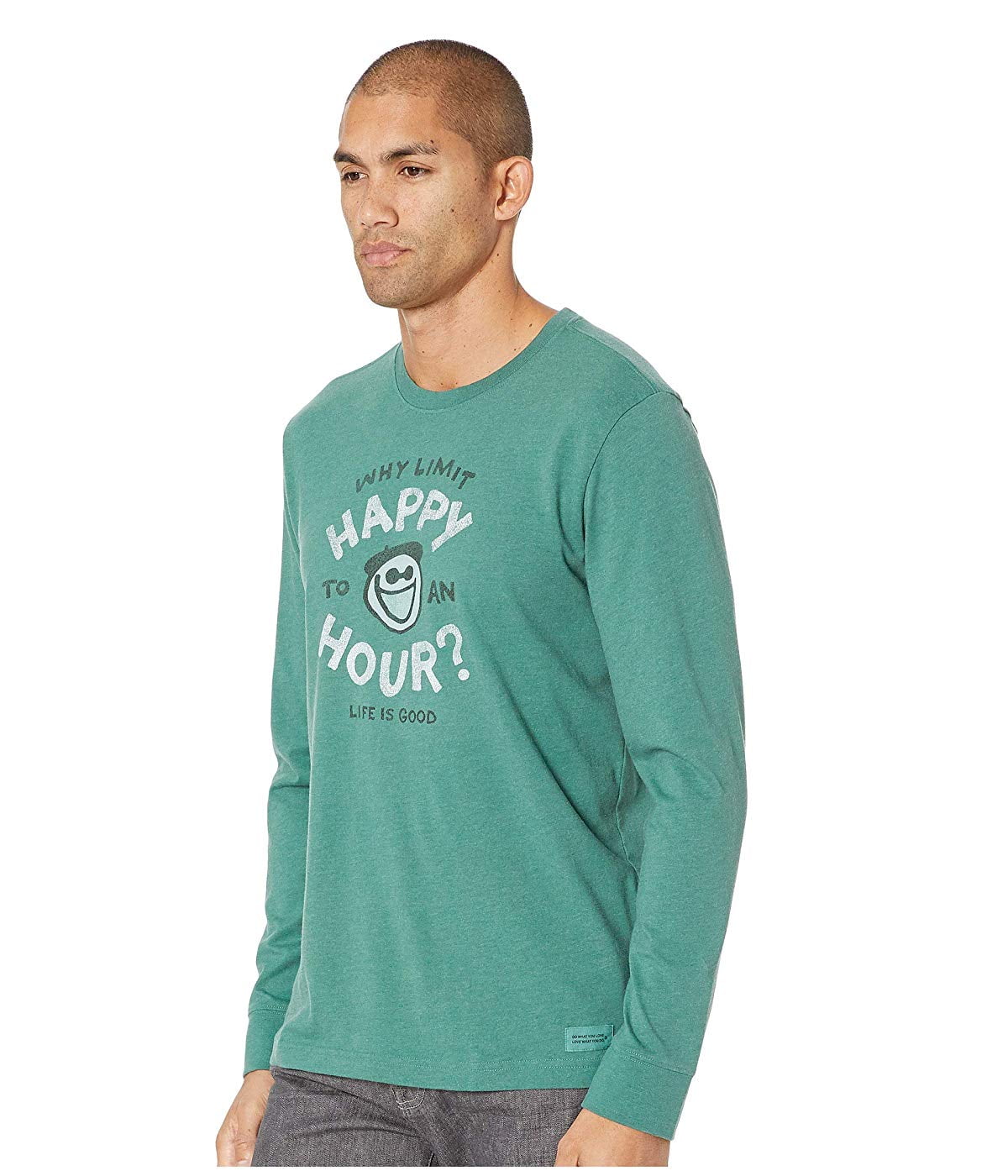 Crusher Long Sleeve T-Shirt Heather 