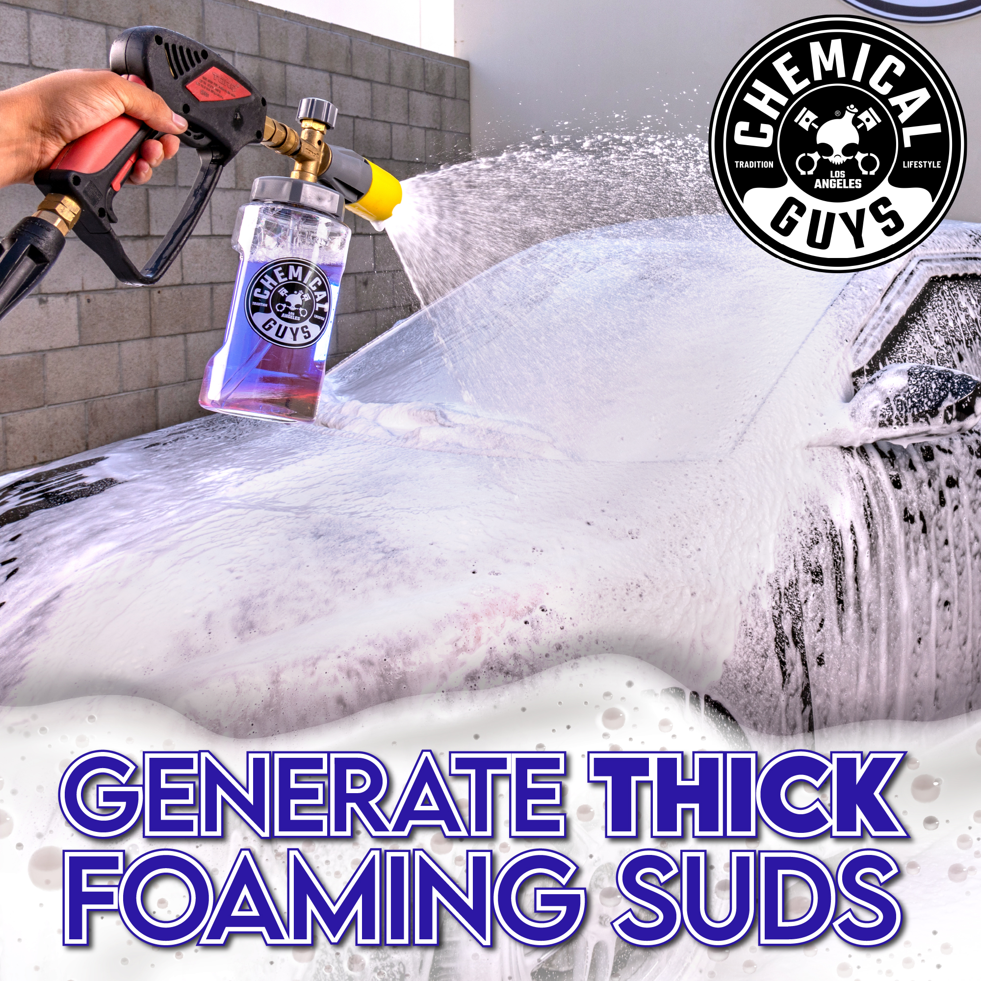 Chemical Guys CWS20716 Extreme Bodywash & Wax Foaming Car Wash Soap, 16 oz - image 4 of 12