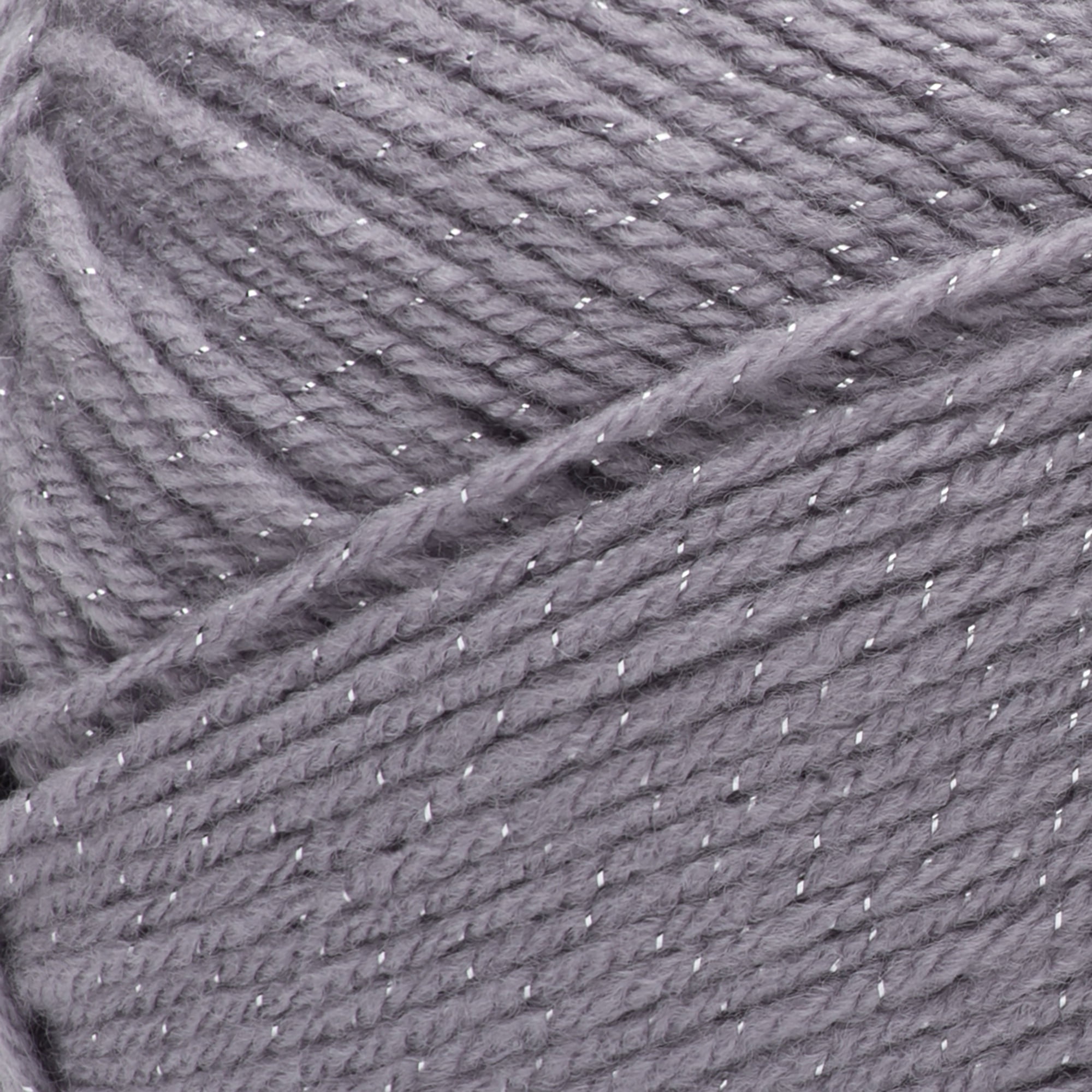 Red Heart® Comfort® #4 Medium Acrylic Yarn, Gray/Silver(Shimmer) 12oz 649Yd (2 Pk)