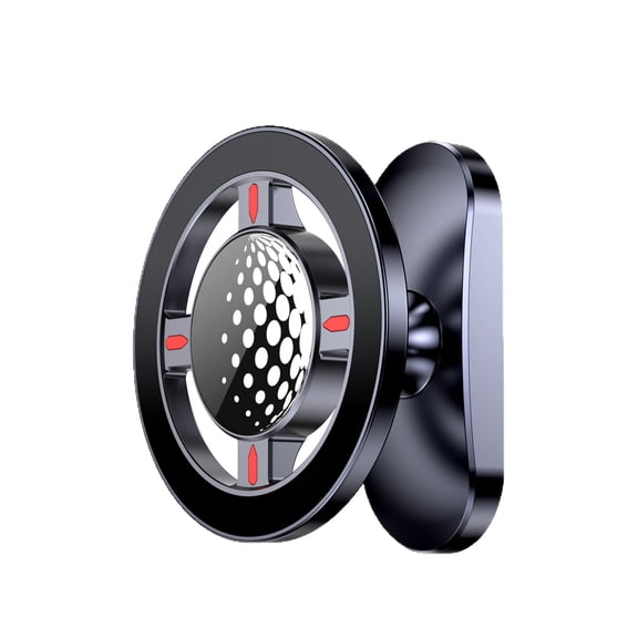 Black Magnetic Golf Cart Phone Holder – 360° Rotation Mount, Strong Magnet, Golf Accessories Gifts for Men Dad Husband, Unique Birthday Golf Gadget(1PCS)