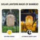 thumbnail image 2 of Outdoor Solar Lantern Chinese Style Imitation Rattan Handwoven Garden Hanging Light Patio Decor, 2 of 5