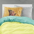thumbnail image 2 of Carolines Treasures 8858PILLOWCASE Butterfly on Gold Fabric Standard Pillowcase Standard multicolor, 2 of 2