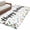 White, variant on White Birthday Large Area Rugs for Bedroom Living Room, Non Slip Carpet Bedside Rug, Colorful Confetti Ribbons Polka Dots Classroom Rectangular Floor Cover Kitchen Accent Rug 2'x3' for Office
