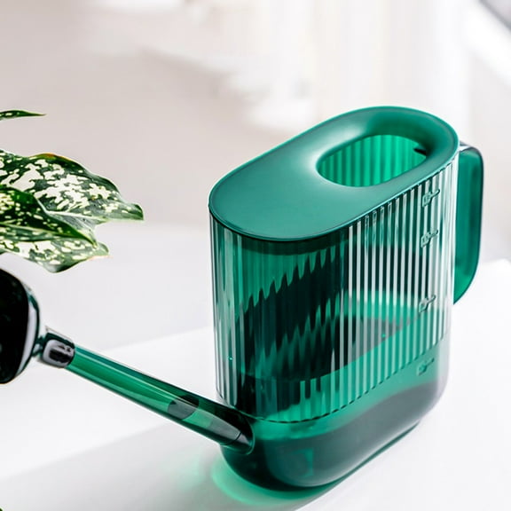 Goodhd Watering Can Indoor Outdoor Plants 1/2 Gallon Precise Long Spout,Green