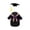 A7, variant on Cute White Summer Goose Outfit, 23 in Dress Costume for Porch & Cement Statues, Outdoor Summer Decor, Lightweight Goose Attire for Garden & Yard; Does Not Include Goose